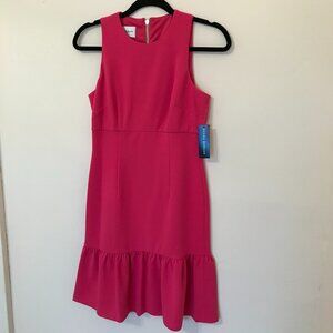 Donna Morgan Sleeveless Ruffle Hem Dress